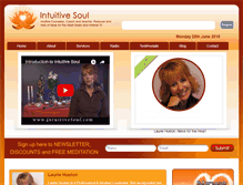 Tablet Screenshot of intuitivesoul.com